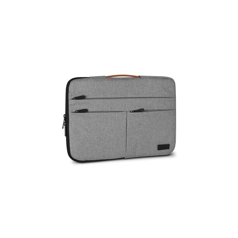 SUBBLIM Funda Air Padding 360 Sleeve 15,6" Light Grey