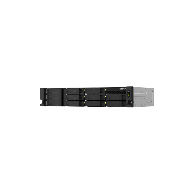 QNAP TS-864EU-8G servidor de almacenamiento NAS Bastidor (2U) Ethernet Negro