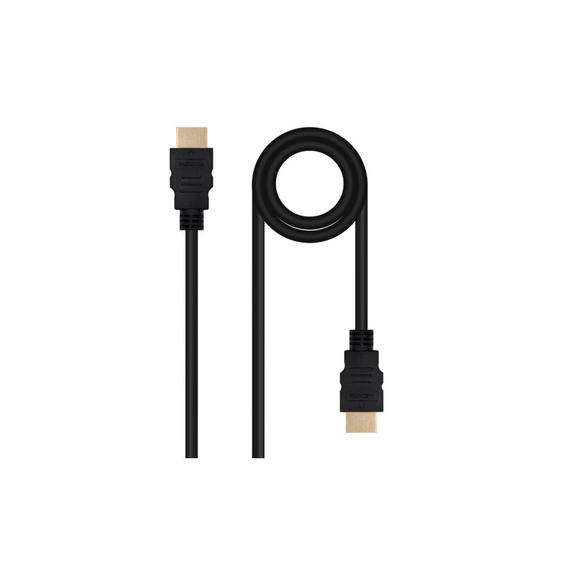 Nanocable Cable HDMI V2.0 4K@60Hz 18Gbps A/M-A/M, 10m, Negro