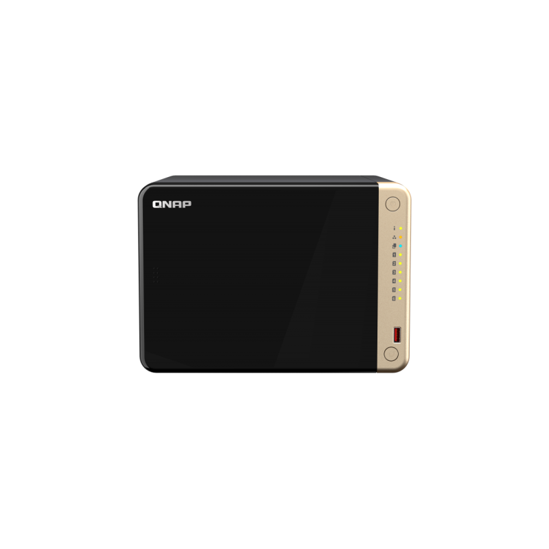 QNAP TS-664 NAS Torre Ethernet Negro N5095