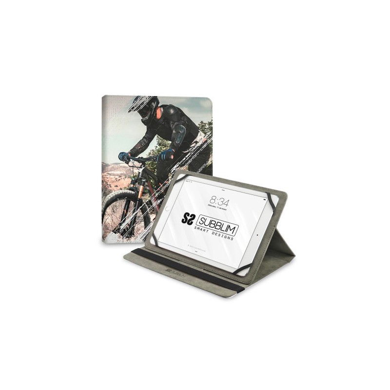 SUBBLIM Funda Tablet Universal TRENDY CASE BIKER 11"