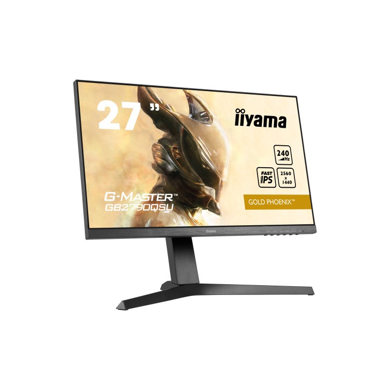 MONITOR IIYAMA 27" GAMING, WQHD, IPS, 2560 x 1440, 240Hz, 1MS, HDMI, DISPLAYPORT, ALT, REG ALT, PIVOTANTE