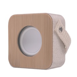 Mars Gaming MS-ECO Altavoz Bluetooth 5.1 Ecológico Material Orgánico Wheat Straw y Bambú Tamaño Compacto