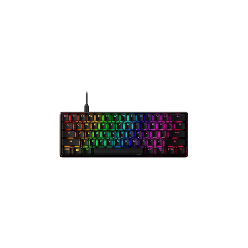 HP HyperX Alloy Origins 60 teclado USB QWERTY Inglés de EE. UU. Negro