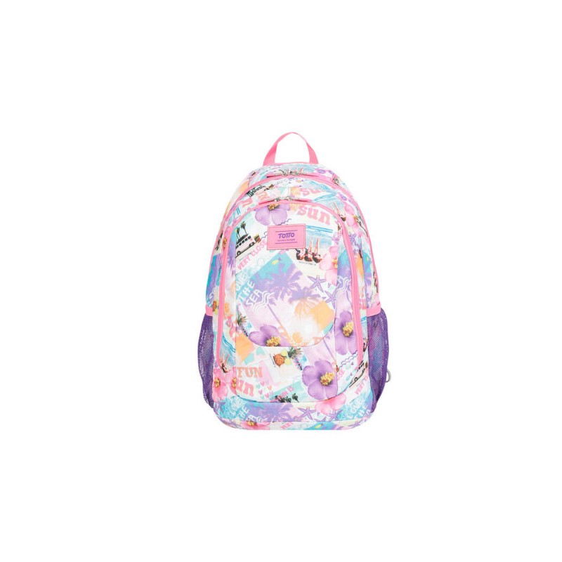 Totto Goctal mochila Mochila escolar Rosa Poliéster