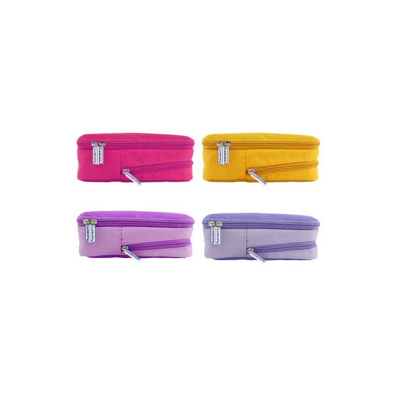 Lagart Portatodo Rectangular Colorblock Multi-bolsillos