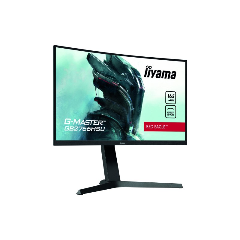 MONITOR IIYAMA 27" GAMING GB2766HSU-B1,FHD, 1920 x 1080, 1MS, 165HZ, ALT, INCL, REG ALT, USB, HDMI, DISPLAYPORT