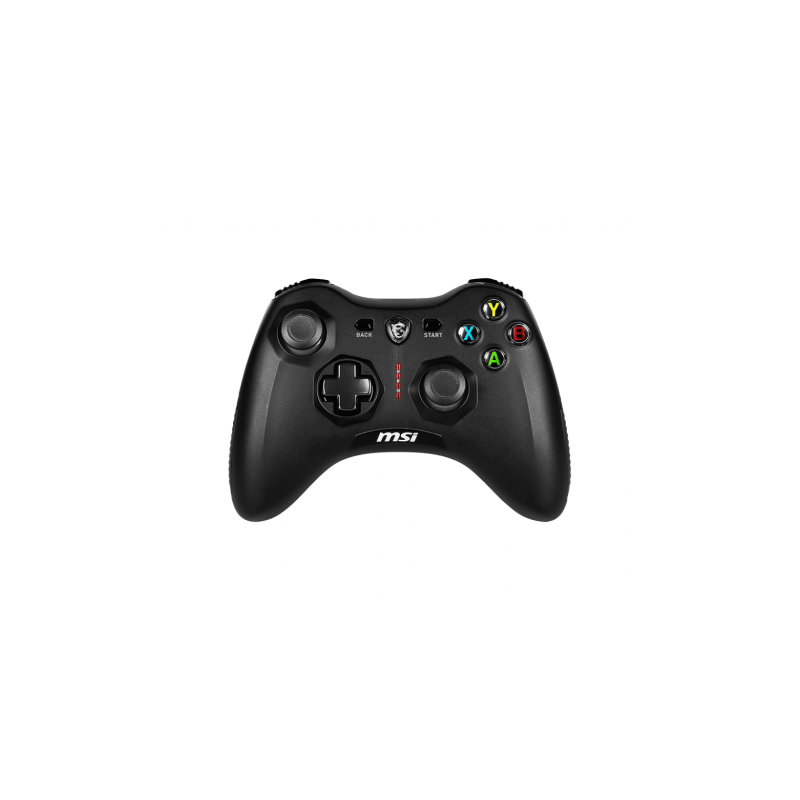 MSI Force GC30 V2 Negro USB 2.0 Gamepad Analógico/Digital Android, PC