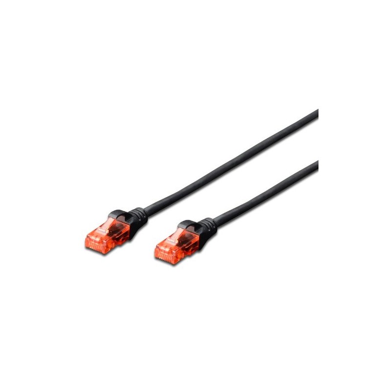 Ewent EW-6U-030 cable de red Negro 3 m Cat6 U/UTP (UTP)