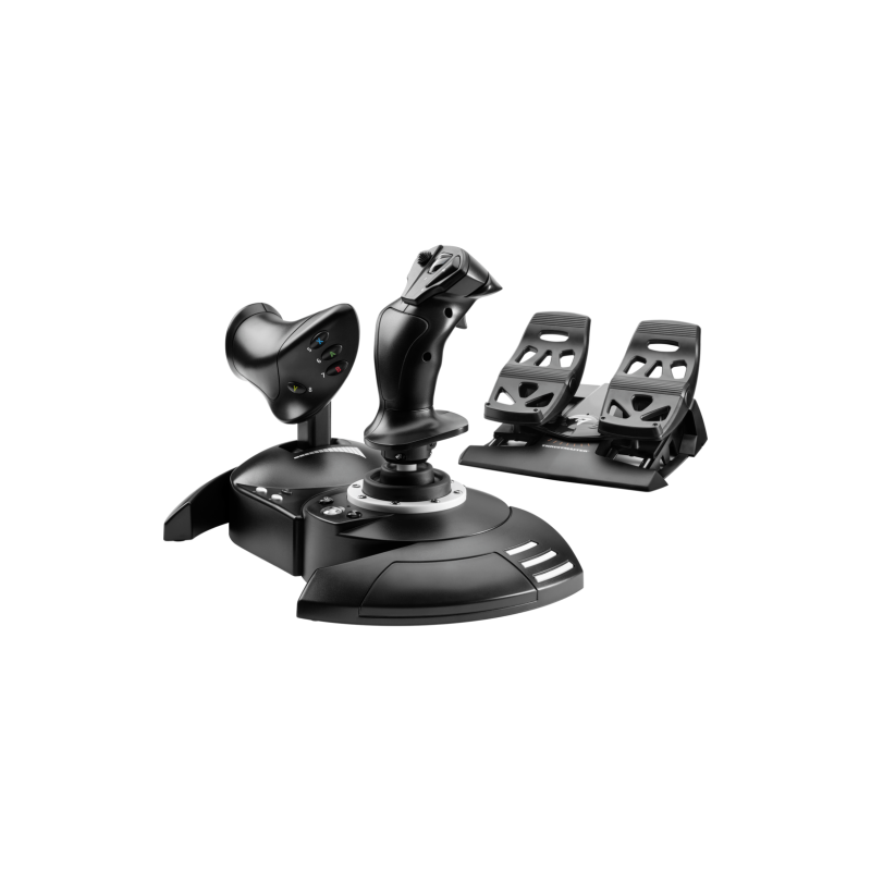 Thrustmaster T.Flight Full Kit X Negro USB Palanca de mando Analógico/Digital PC, Xbox