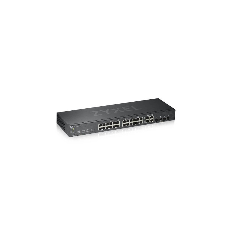 Zyxel GS1920-24V2 Gestionado Gigabit Ethernet (10/100/1000) Negro