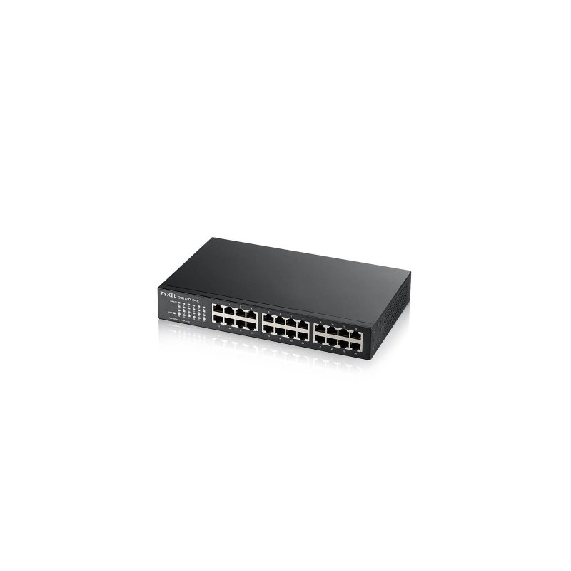 Zyxel GS1100-24E No administrado Gigabit Ethernet (10/100/1000) Negro