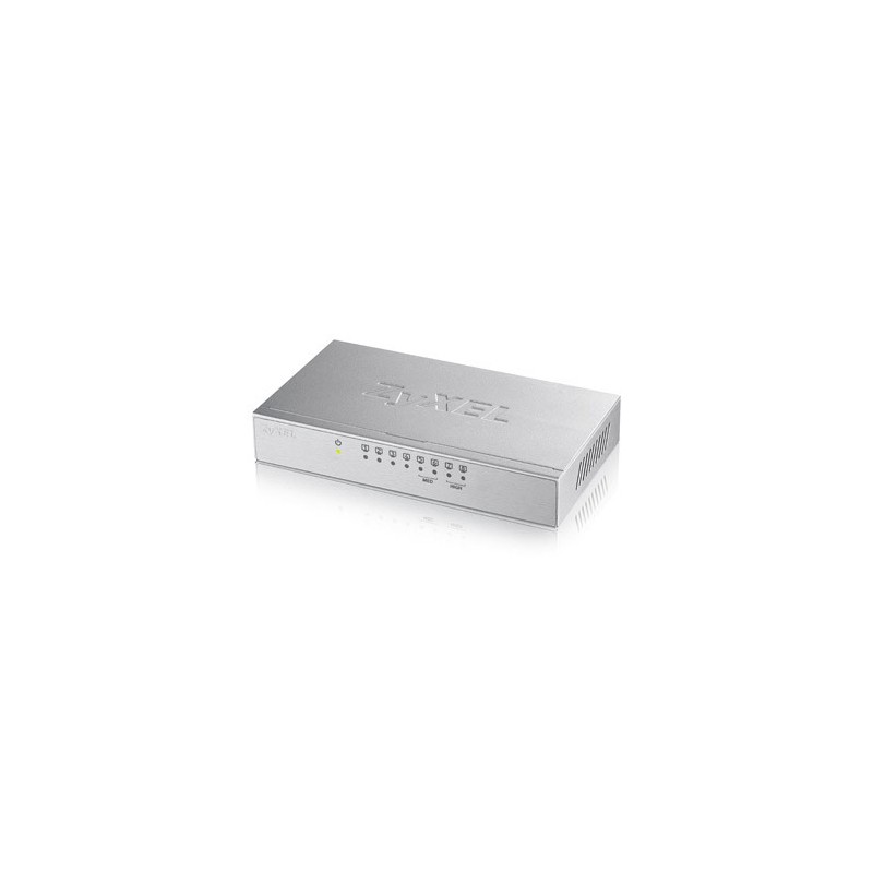 Zyxel GS-108B V3 No administrado L2+ Gigabit Ethernet (10/100/1000) Plata