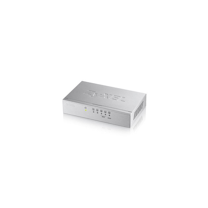 Zyxel GS-105B v3 No administrado L2+ Gigabit Ethernet (10/100/1000) Plata