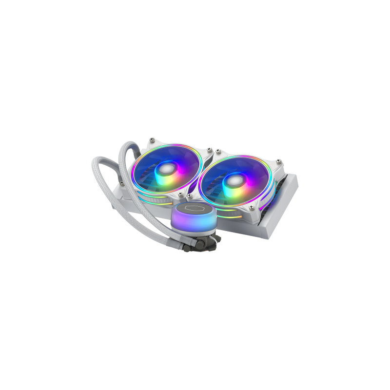 Cooler Master MasterLiquid ML240 Illusion White Edition refrigeración agua y freón