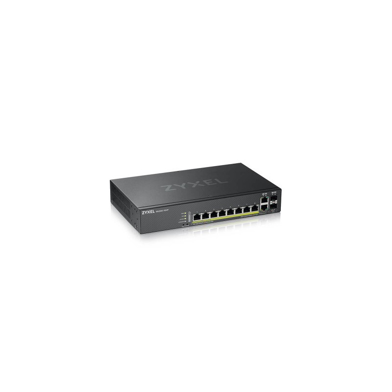 Zyxel GS2220-10HP-EU0101F switch Gestionado L2 Gigabit Ethernet (10/100/1000) Energía sobre Ethernet (PoE) Negro