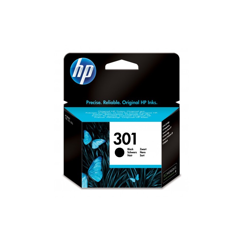 HP 301 CARTUCHO DE TINTA HP301 NEGRO (CH561EE)