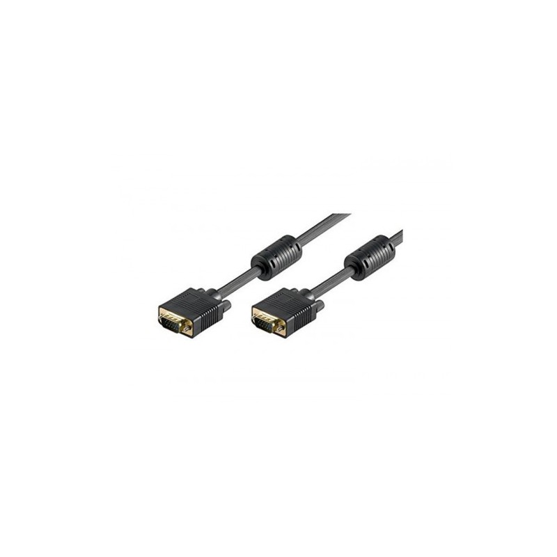 Ewent EW-110102-020-N-P cable VGA 1,8 m VGA (D-Sub) Negro