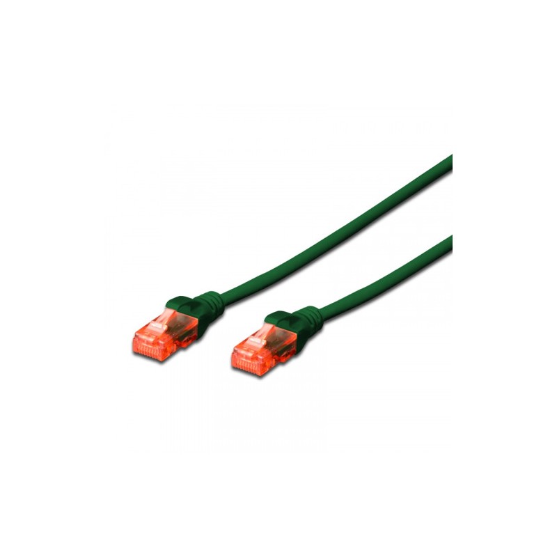 Ewent EW-6U-020 cable de red Verde 2 m Cat6 U/UTP (UTP)