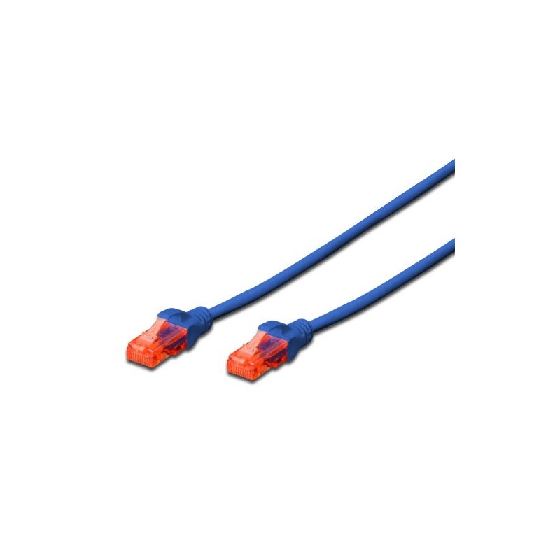 Ewent EW-6U-030B cable de red Azul 3 m Cat6 U/UTP (UTP)