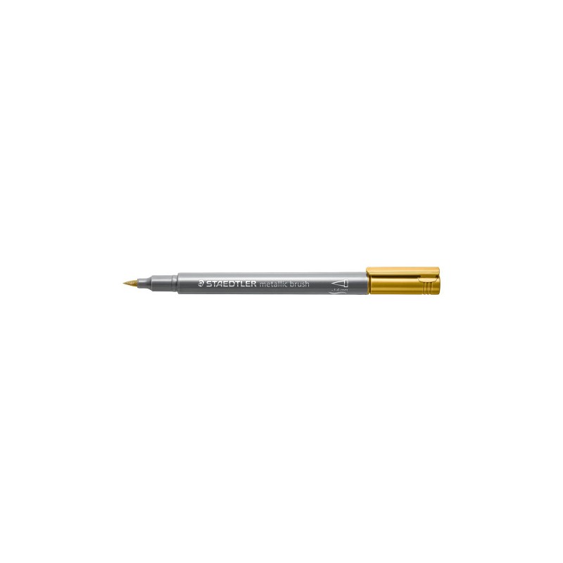 Staedtler 8321 marcador 1 pieza(s) Punta de pincel Oro