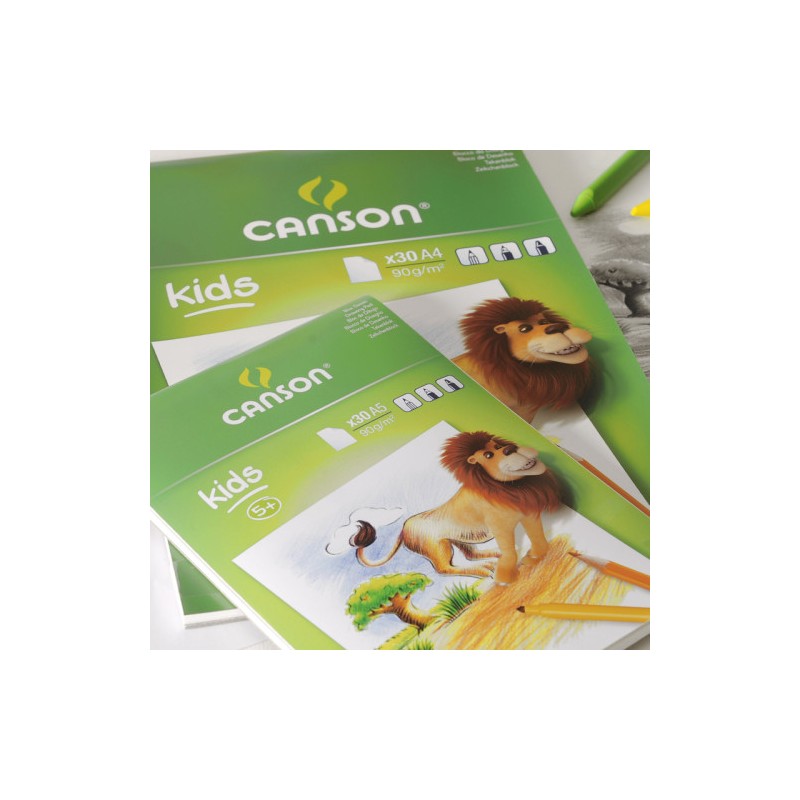 Canson Bloc de dibujo para niños Art Craft