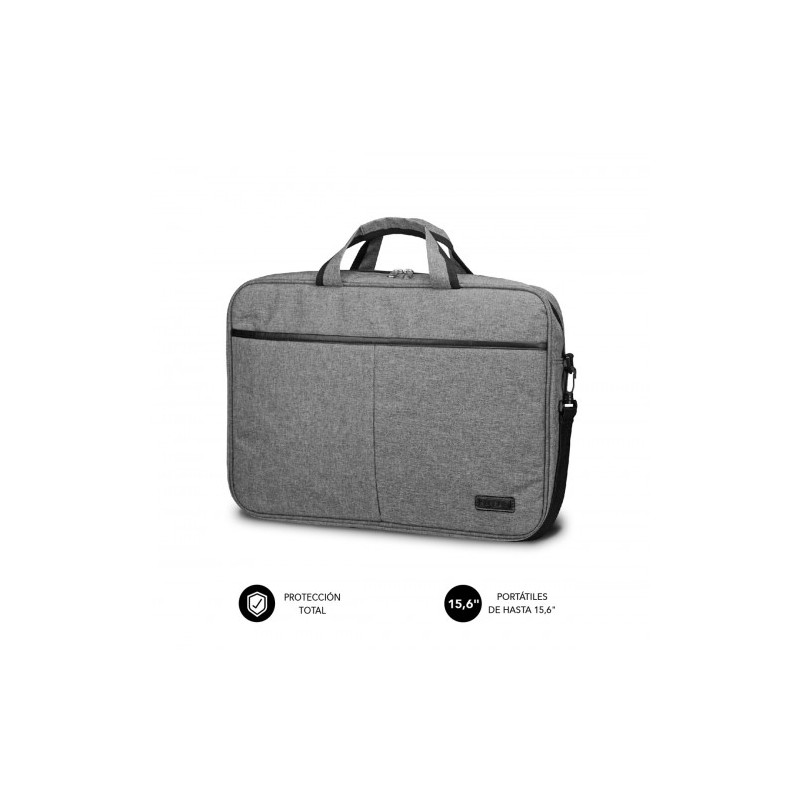SUBBLIM Maletín Ordenador Elite Laptop Bag 15,6" Grey