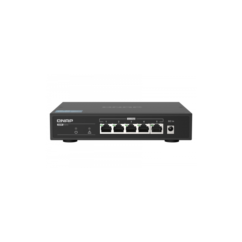QNAP QSW-1105-5T switch No administrado Gigabit Ethernet (10/100/1000) Negro