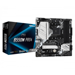 Asrock B550M Pro4 AMD B550 Zócalo AM4 micro ATX
