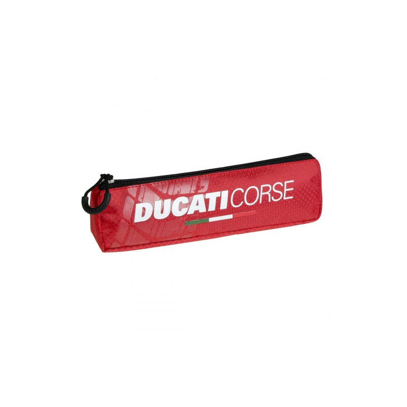 ESTUCHE PEQUEÑO 1 COMPARTIMENTO ROJO 21 X 6 X 5 CM. DUCATI 18209051300