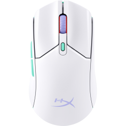 HP HyperX Pulsefire Haste 2 Core inalámbricos: ratón gaming (blanco/verde/púrpura)