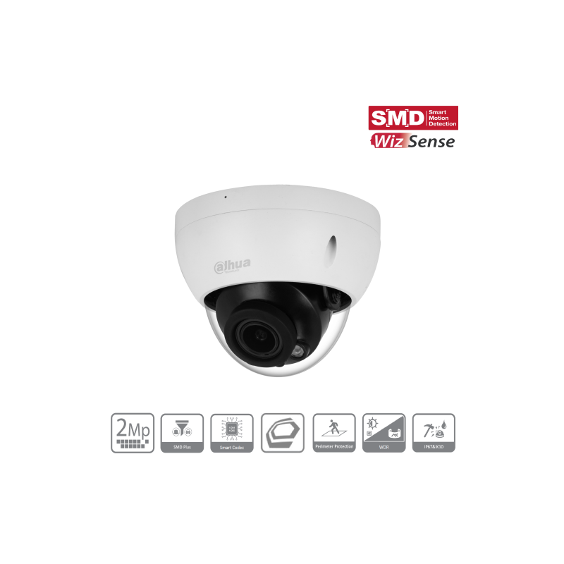 (DH-IPC-HDBW2241RP-ZS-27135) DAHUA CÁMARA IP MINIDOMOSERIE 2 2MP VARIFOCAL 2.7-13.5MM