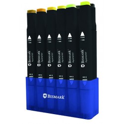 ESTUCHE 12 ROTULADORES DOBLE PUNTA BISMARK 331975