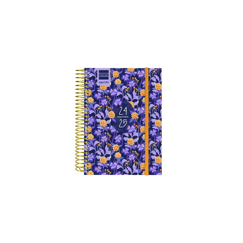 AGENDA ESCOLAR 2024-2025 8º 120X164 1 DÍA PÁGINA SECUNDARIA LILAC FINOCAM 634264625