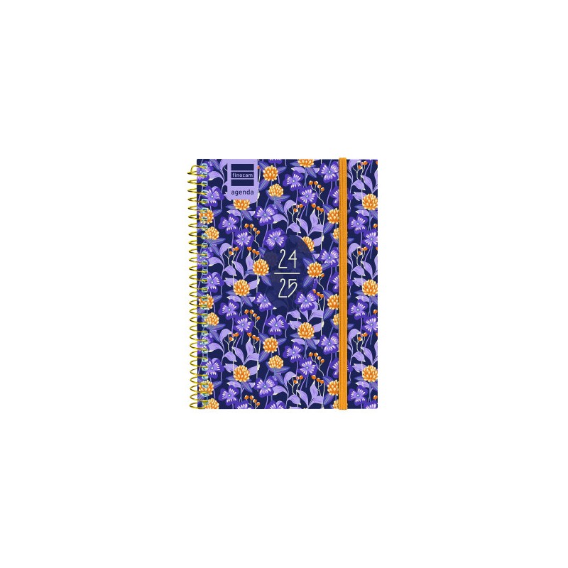 AGENDA ESCOLAR 2024-2025 8º 120X164 SEMANA VISTA HORIZONTAL SECUNDARIA LILAC FINOCAM 634224625