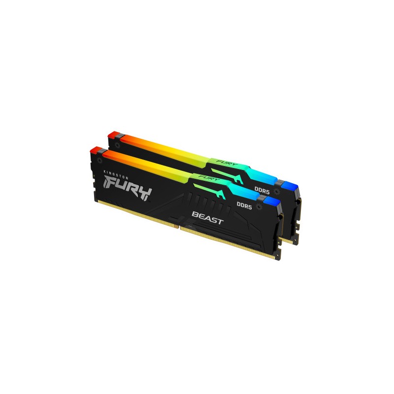 Kingston Technology FURY Beast RGB módulo de memoria 64 GB 2 x 32 GB DDR5 ECC