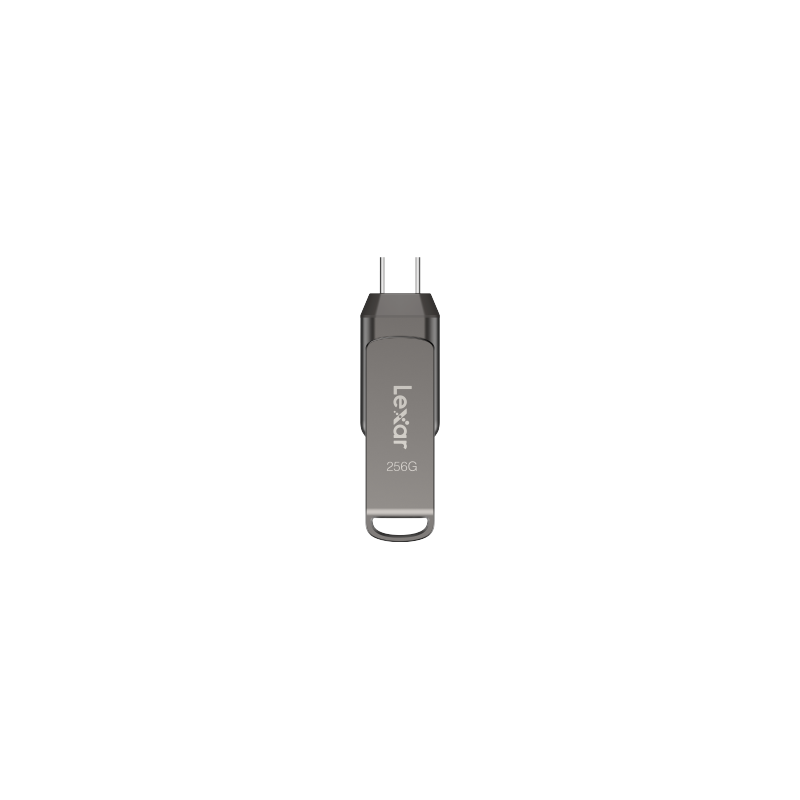 Lexar JumpDrive LJDD400256G-BNQNG unidad flash USB 256 GB USB Tipo C 3.2 Gen 1 (3.1 Gen 1) Gris