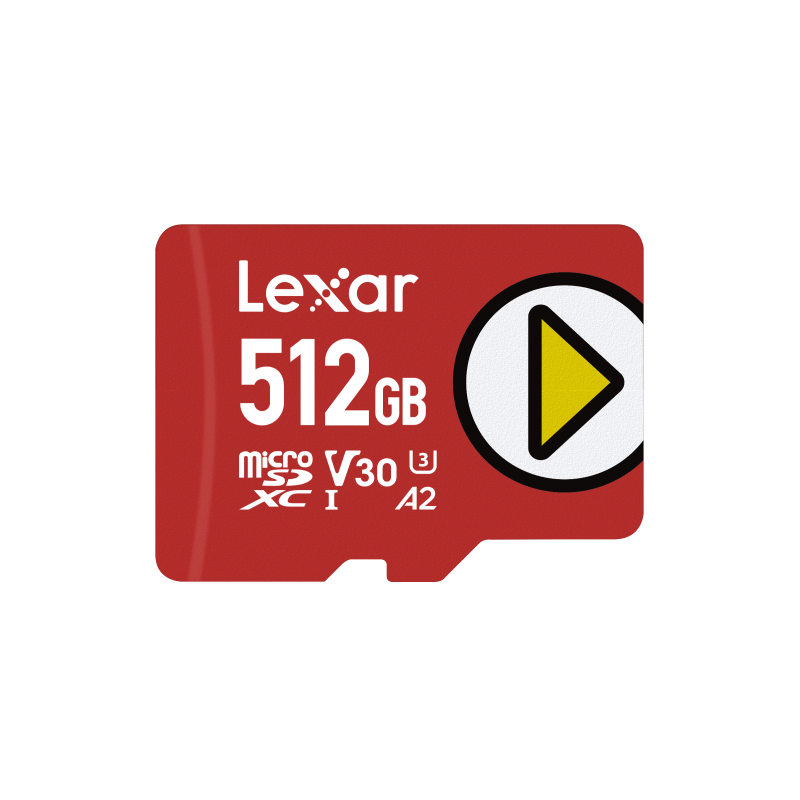 Lexar PLAY microSDXC UHS-I Card 512 GB Clase 10