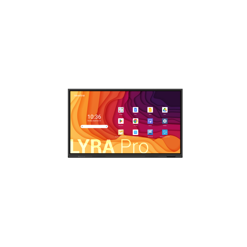 Newline TT-9823QA pizarra blanca interactiva 2,49 m (98") 3840 x 2160 Pixeles Pantalla táctil Negro