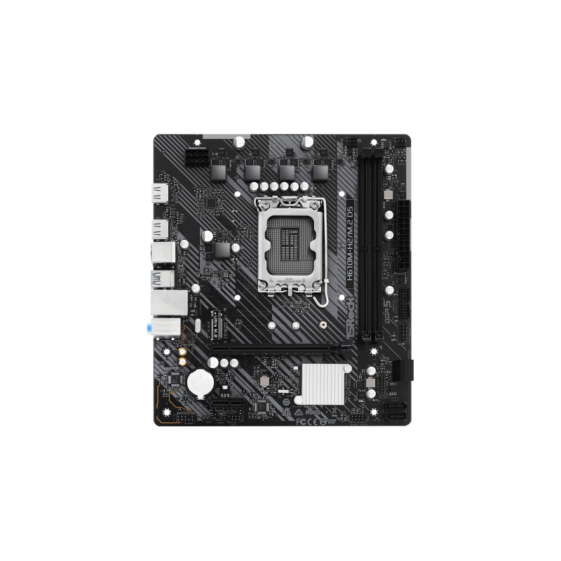 Asrock H610M-H2/M.2 D5 Intel H610 LGA 1700 micro ATX