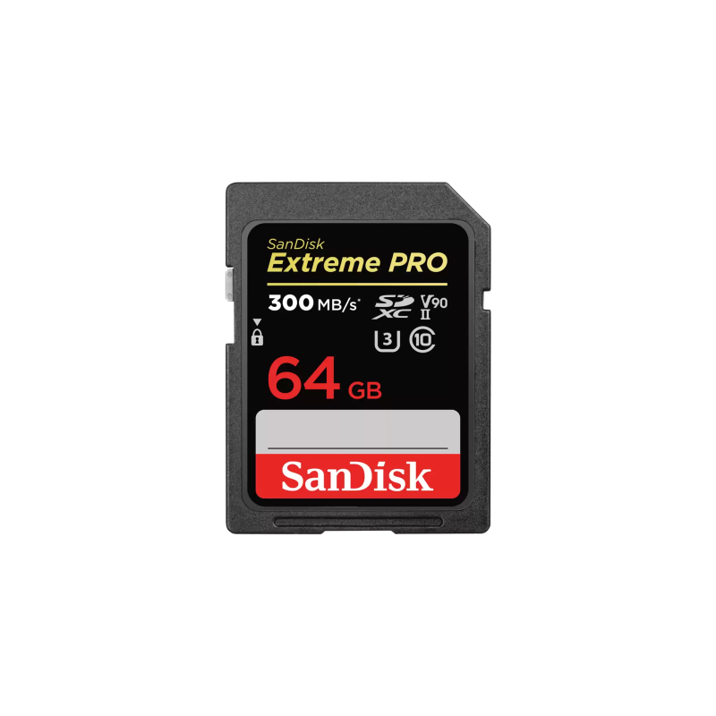 SanDisk Extreme PRO 64 GB SDXC UHS-II Clase 10