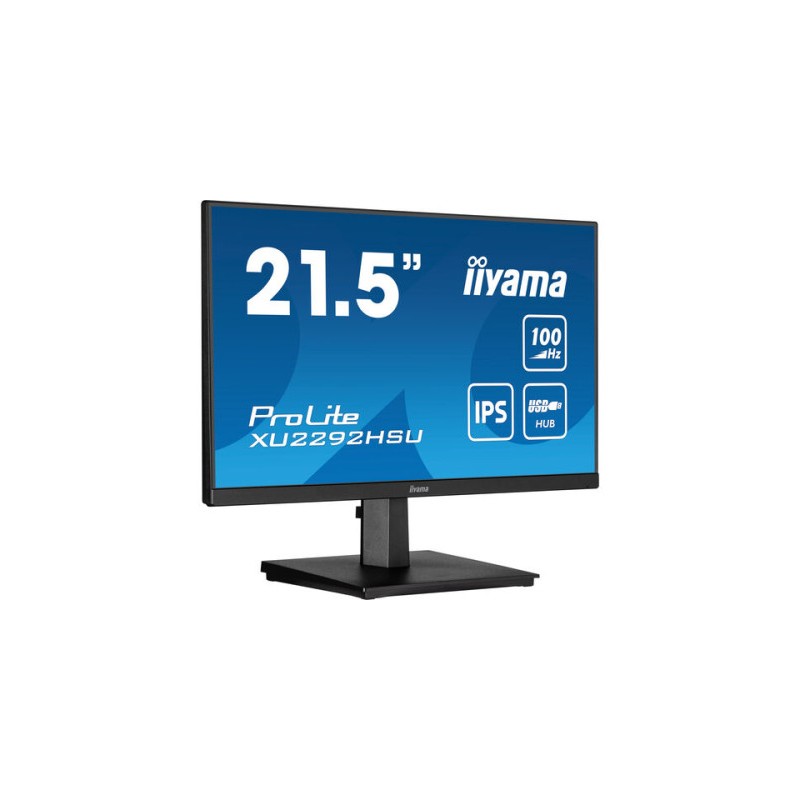 MONITOR IIYAMA 21.5"/1920 x 1080/100Hz /2.1MPX/250CD/FHD/16:9/HDMI/IPSLED/NEGRO