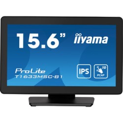 MONITOR IIYAMA 15,6" PCAP BEZEL FREE FRONT, 10P TOUCH, 1920X1080, DISPLAYPORT, HDMI, 385CD/M² (WITH TOUCH), SPEAKERS, USB INTERF