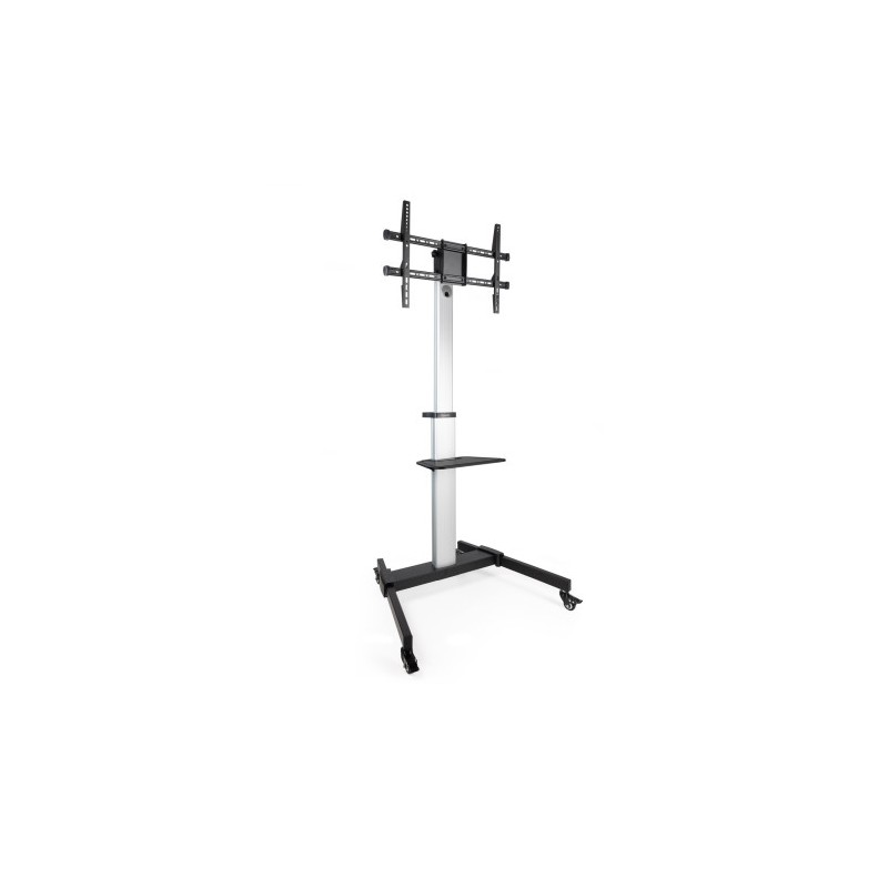 TooQ Hera Soporte de Suelo de Aluminio con Ruedas para Pantalla 37"-86"