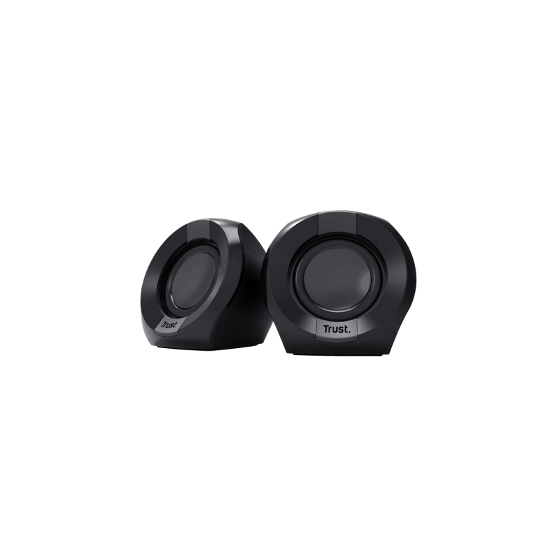 TRUST CONJUNTO DE ALTAVOCES POLO 2.0 4 W NEGRO (25164)