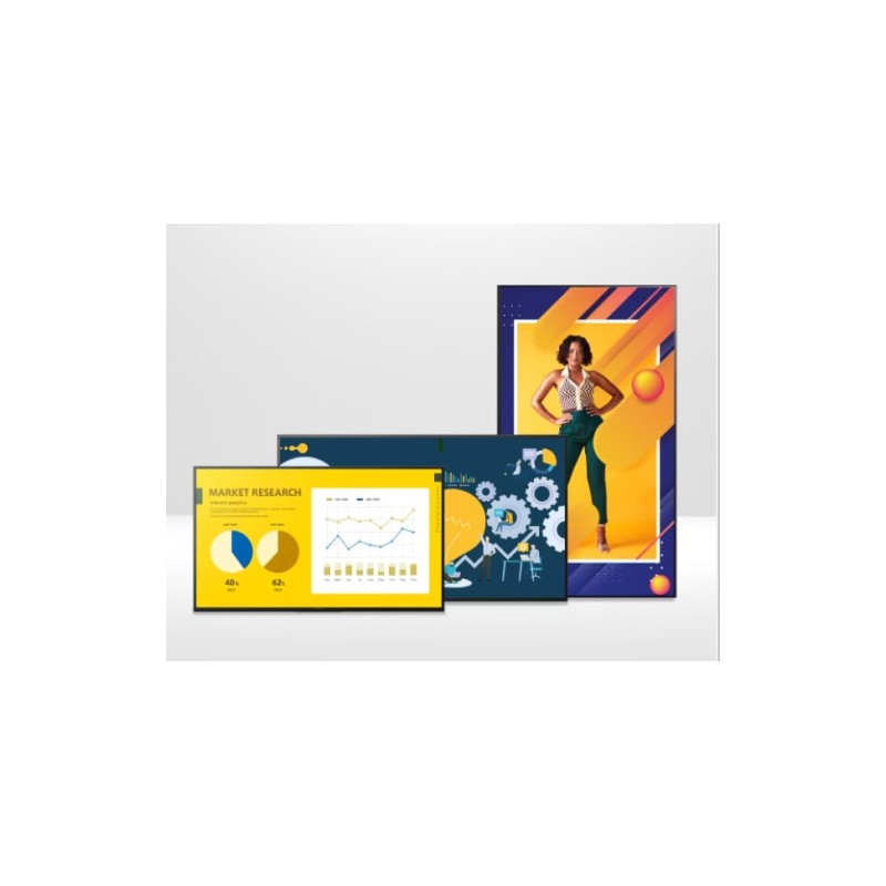 Sony FW-55EZ20L pantalla de señalización Pantalla plana para señalización digital 139,7 cm (55") LED Wifi 350 cd / m² 4K Ultra H