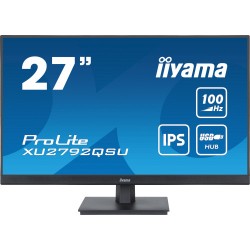 MONITOR IIYAA 27" PROLITE XU2792QSU-B6, IPS WQHD, 100HZ, 0,4MS, USB, HDMI, DISPLAYPORT, ALT 2x2W, INCLI