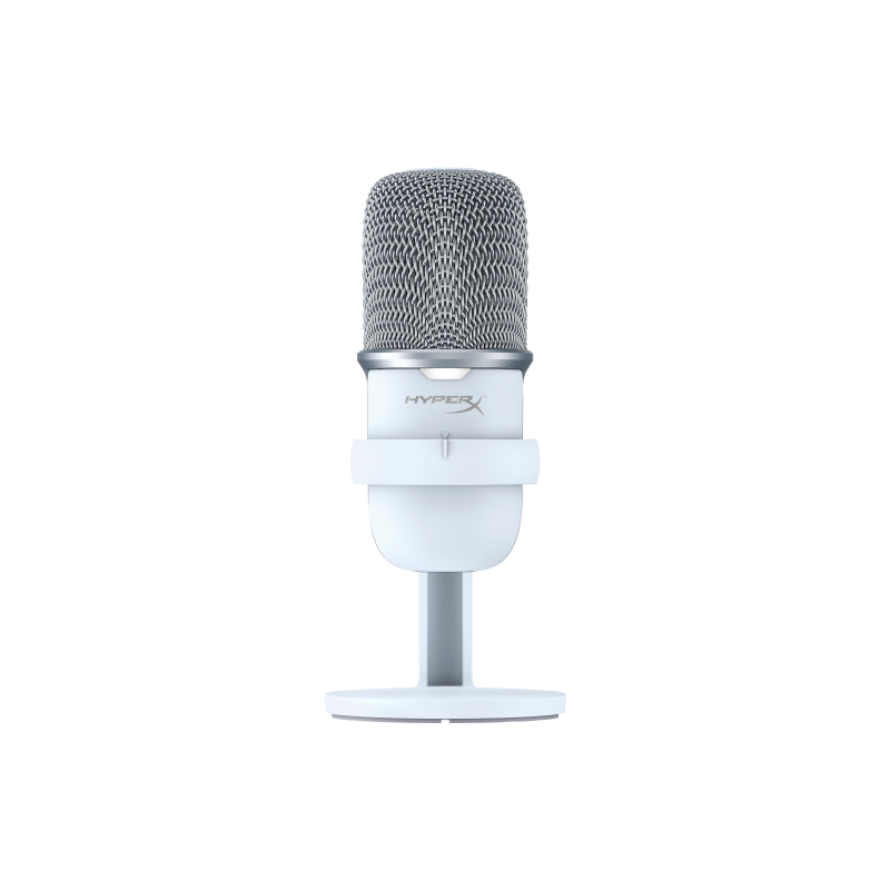 HyperX SoloCast - USB Microphone (White) Blanco Micrófono para videoconsola