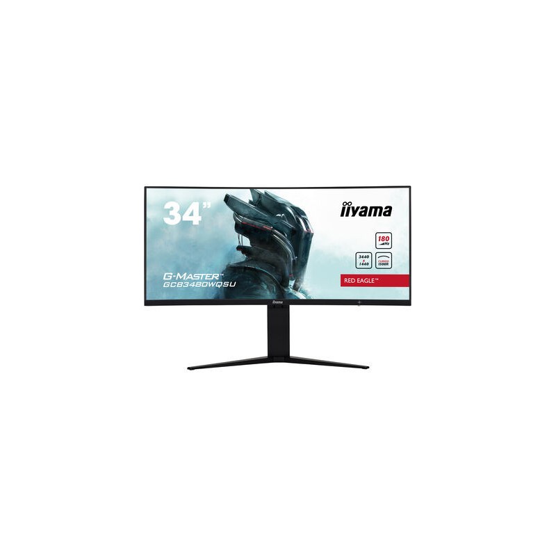 MONITOR IIYAMA 34" GAMING CURVO, UWQHD, 180HZ, 0,4 MS, HDMI, DISPLAYPORT