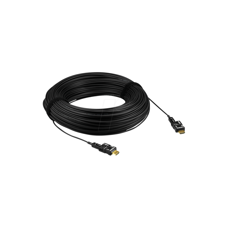 ATEN EXTENSOR HDMI TRUE 4K HDMI ACTIVE OPTICAL CABLE (60M) W